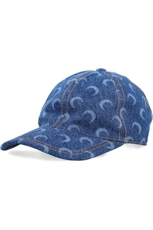 Marine Serre Crescent Moon Jeans-Baseballkappe