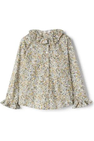 Il gufo Hemd mit Blumen-Print