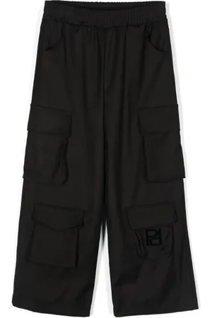 Pinko Cargohose mit beflocktem Logo
