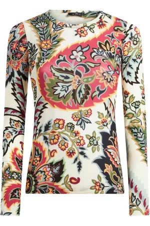 Etro Jerseyoberteil mit Paisley-Print