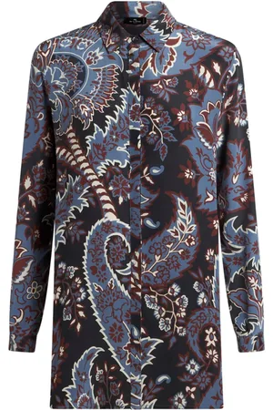 Etro Seidenhemd mit Print