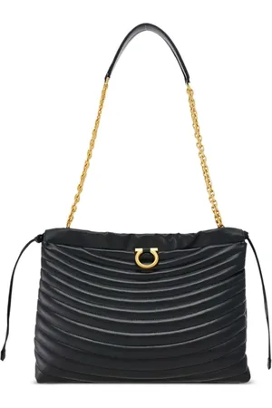 Salvatore Ferragamo Mittelgroße Schultertasche mit Steppung