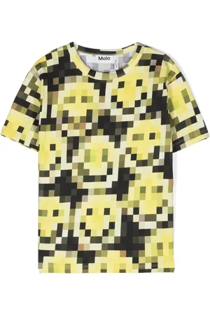 Molo Riley T-Shirt mit Pixel-Print