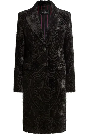 Etro Jacquard-Mantel aus Samt
