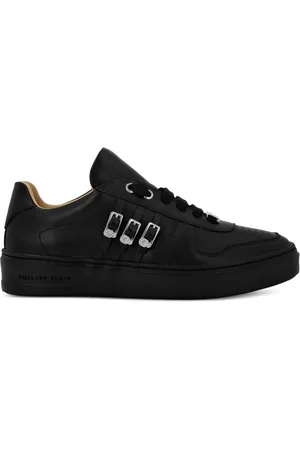 Philipp Plein Sneakers mit Totenkopf-Applikation