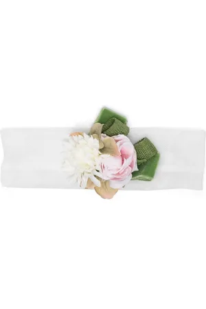 COLORICHIARI Haarreif mit Blumenapplikation