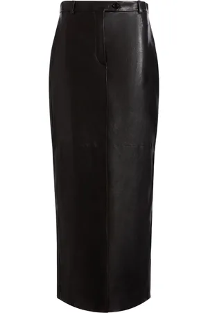 Bally Bleistiftrock aus Leder