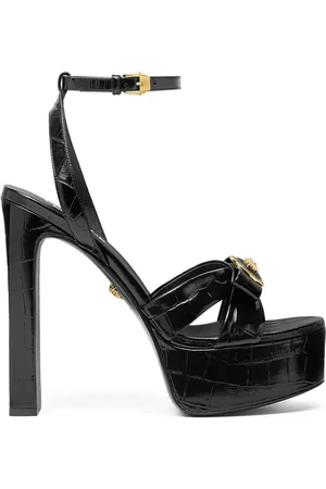 VERSACE Gianni Ribbon Sandalen 140mm