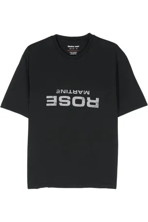 MARTINE ROSE T-Shirt mit Logo-Print