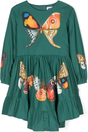 Molo Calissa Kleid mit Schmetterlings-Print