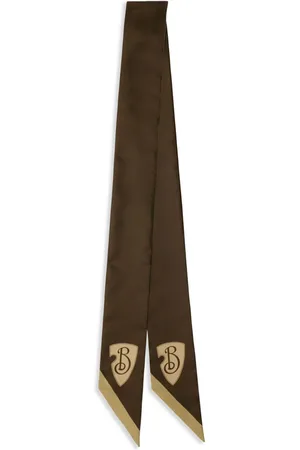 Burberry Wendbarer B Shield Schal aus Twill
