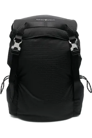 Emporio Armani Rucksack aus Logo-Jacquard