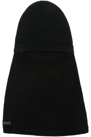 Saint Laurent Balaklava mit Logo-Schild