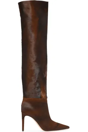 Gianvito Rossi Stiefel mit Schnürung 100mm
