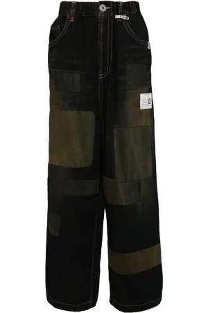 Maison Mihara Yasuhiro Jeans im Patchwork-Look