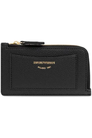 Emporio Armani Portemonnaie mit Logo-Prägung