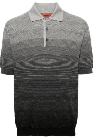 Missoni Poloshirt mit Zickzackmuster
