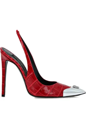 Philipp Plein Crocco Pumps 120mm
