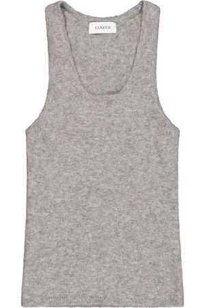 LANEUS Gestricktes Trägershirt