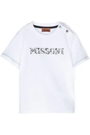 Missoni T-Shirt mit Logo-Applikation