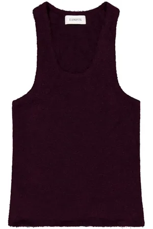 LANEUS Gestricktes Trägershirt