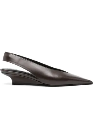 Totême Slingback-Pumps mit Wedge-Absatz 40mm