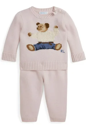 Ralph Lauren Intarsien-Set mit Polo Bear (2er-Set)