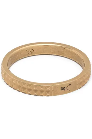 Le Gramme 18kt yellow guilloché ring