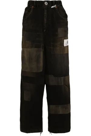 Maison Mihara Yasuhiro Jeans im Patchwork-Look