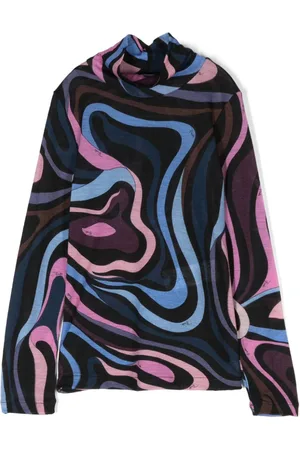 PUCCI Junior Oberteil mit Marmo-Print