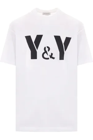 YOHJI YAMAMOTO T-Shirt mit Logo-Print