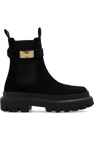 Dolce & Gabbana Chelsea-Boots im Military-Look