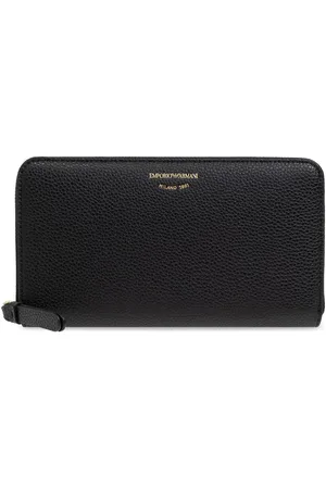 Emporio Armani Portemonnaie mit Logo-Prägung