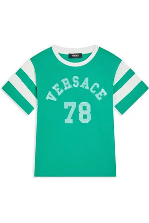 VERSACE T-Shirt mit Logo-Stempel
