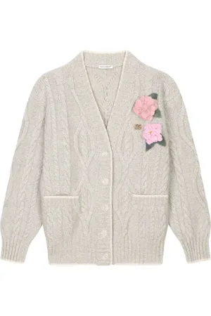 Dolce & Gabbana Cardigan mit Blumendetail