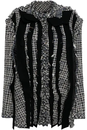 SACAI Plissierte Jacke