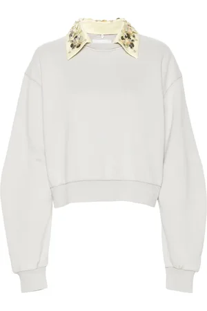 Des Phemmes Sweatshirt mit Logo-Stickerei