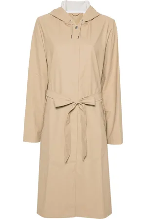Rains Lange W Jacke in A-Linie