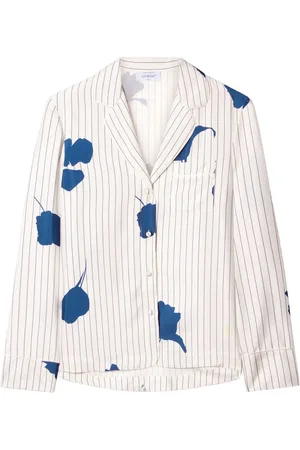 OFF-WHITE Gestreiftes Pyjama-Oberteil