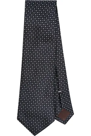 CANALI Geometrisch gemusterte Krawatte