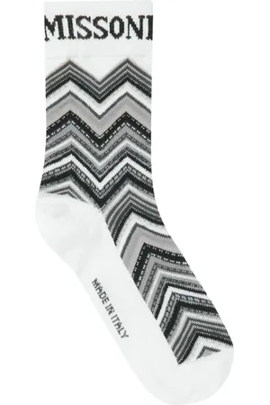 Missoni Socken mit Intarsien-Logo