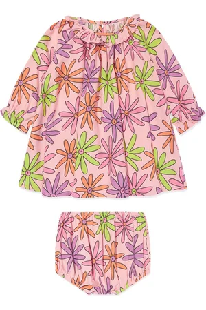 Stella McCartney Minikleid mit Blumen-Print