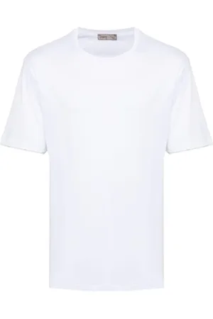 HERNO T-Shirt mit Logo-Schild