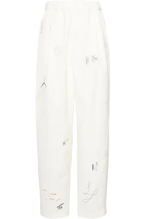 UNDERCOVER Hose mit Skizzen-Print