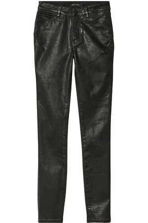Purple Brand Halbhohe Tapered-Jeans