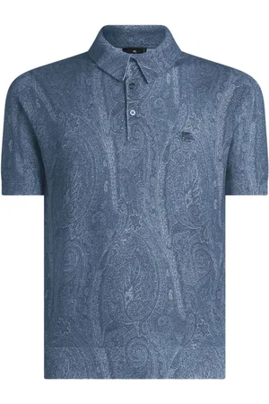 Etro Poloshirt mit Paisley-Print