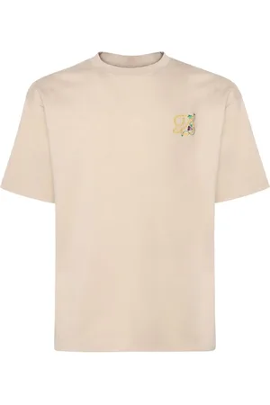Drôle de Monsieur T-Shirt mit Logo-Stickerei