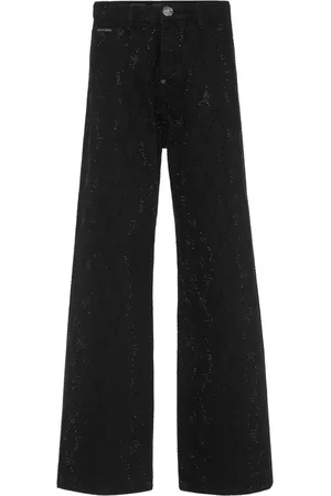 Philipp Plein Ausgestellte Jeans mit Monogramm