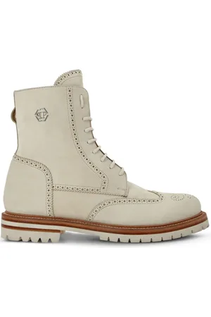 Philipp Plein Stiefel aus Nubukleder