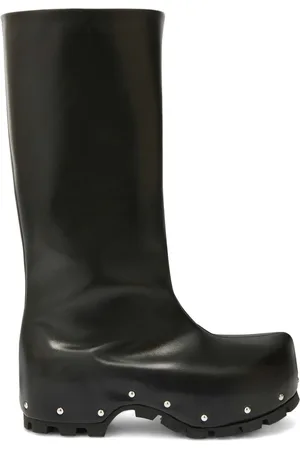 Jil Sander Kniehohe Stiefel mit Nieten